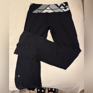 Lululemon boot cut Wunder under